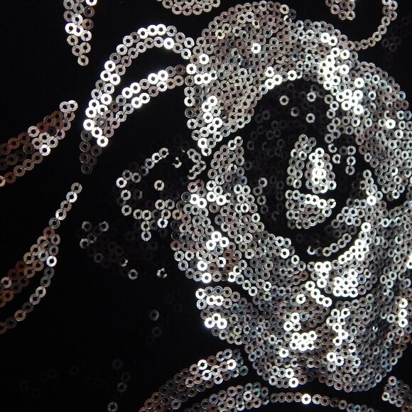 Karen Kane, Floral Print, Sequins, Tank Top - Picture 2 of 6